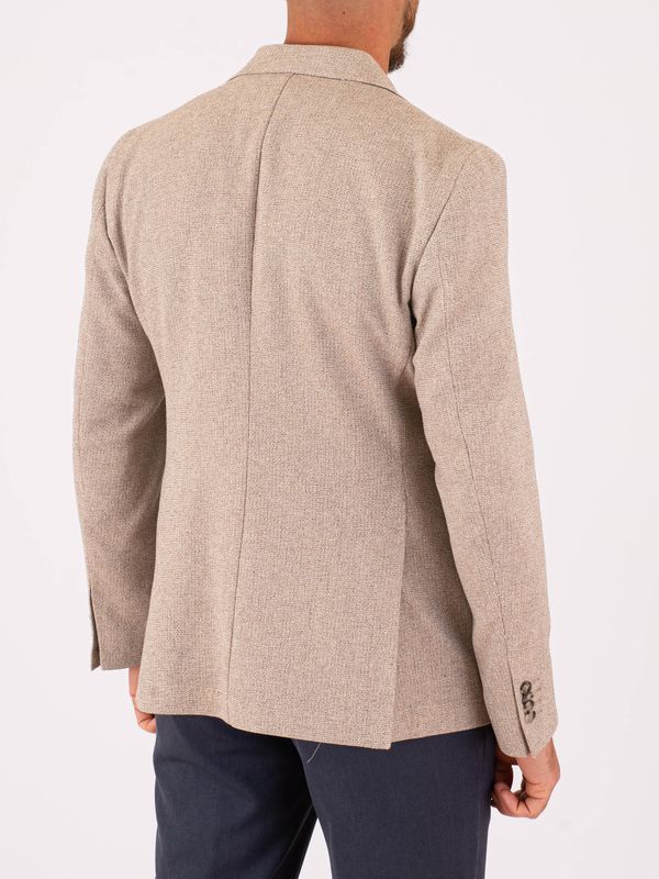 3. Giacca Uomo Manuel Ritz in Misto Cotone Slim Fit Beige MANUEL RITZ 4032g2038263116