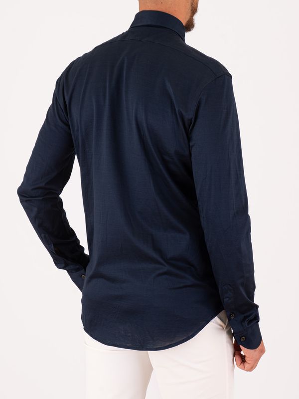 3. Xacus Men's Cotton Jersey Shirt Blue Xacus 11462.j558ml