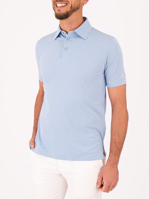 2. Polo Uomo Heskimo in Nylon Tecnico Celeste HèSKIMO he1410003