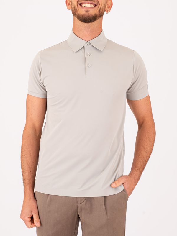 Polo Uomo Heskimo in Nylon Tecnico Grigio HèSKIMO