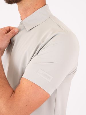 4. Polo Uomo Heskimo in Nylon Tecnico Grigio
