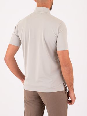 3. Polo Uomo Heskimo in Nylon Tecnico Grigio