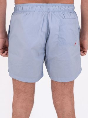 3. Boxer de bain pour homme HUGO avec logo contrastant et séchage rapide Céleste