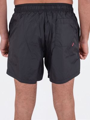 3. Boxer Mare Uomo HUGO con Logo a Contrasto e Asciugatura Rapida Nero