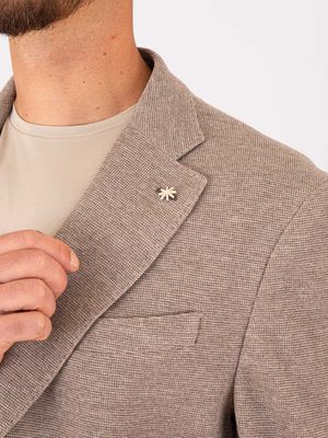 4. Veste homme Manuel Ritz en tissu technique, coupe Drop 4 Beige
