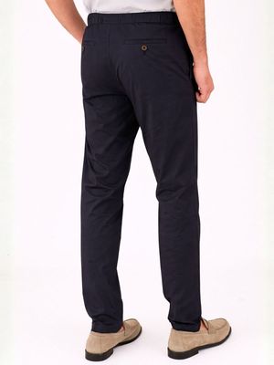 3. Pantalone Uomo Myths in Misto Cotone e Nylon con Vita Elasticizzata Blu