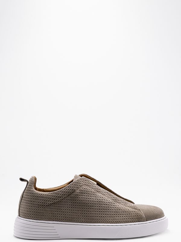 2. Sneakers Uomo Marechiaro 1962 in Camoscio e Tessuto Beige MARECHIARO 1962 3624