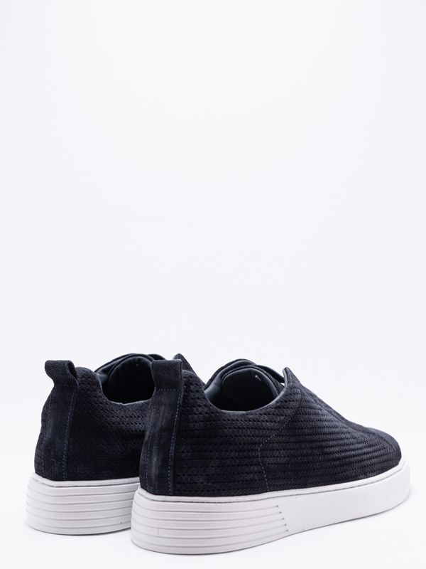 4. Sneakers Uomo Marechiaro 1962 in Camoscio e Tessuto Blu MARECHIARO 1962 3624
