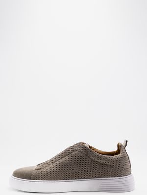 3. Marechiaro 1962 Men's Suede and Fabric Sneakers Beige