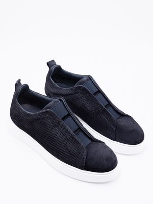 1. Sneakers Uomo Marechiaro 1962 in Camoscio e Tessuto Blu
