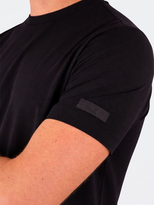 4. T-shirt Heskimo pour homme en nylon technique extensible Noir HèSKIMO he1410004