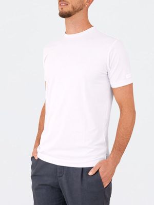 2. T-shirt Heskimo pour homme en nylon technique extensible Blanc
