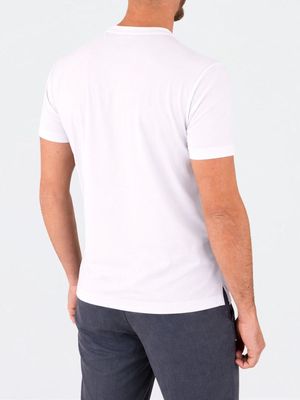 3. T-shirt Heskimo pour homme en nylon technique extensible Blanc