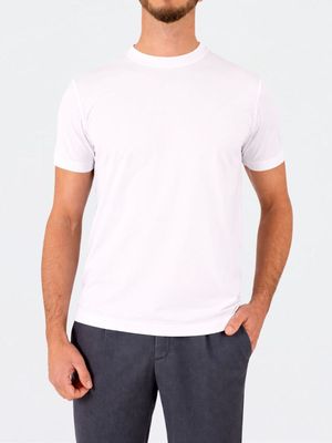 1. T-shirt Heskimo pour homme en nylon technique extensible Blanc