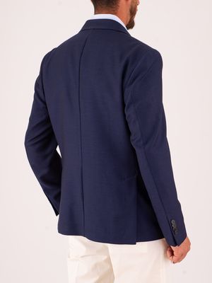 3. Manuel Ritz Men's Jacket in Cool Wool Drop 4 Blue
