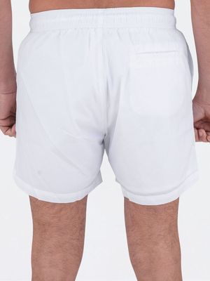 3. Boxer pour homme HUGO avec logo imprimé et cordon de serrage Blanc