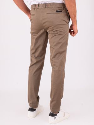 3. RRD Cottech Jo Men's Chino Trousers in Stretch Technical Fabric Tobacco