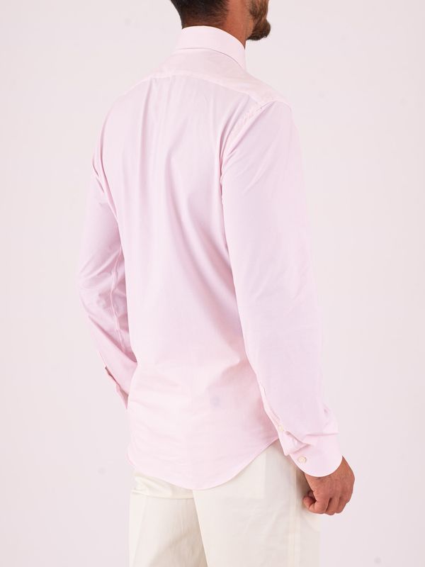 3. Xacus Men's Shirt in Evolution Fit Technical Fabric Rose Xacus 81621.act358ml