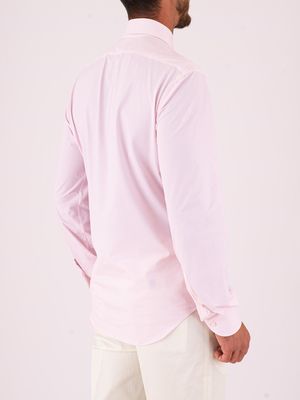3. Xacus Men's Shirt in Evolution Fit Technical Fabric Rose