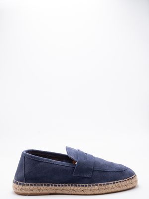 2. Duke Marechiaro 1962 men's loafer-style suede espadrilles Avio