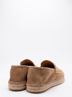 4. Espadrilles homme style mocassin en daim Duke Marechiaro 1962 Beige
