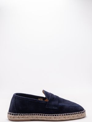 2. Espadrilles homme style mocassin en daim Duke Marechiaro 1962 Bleu