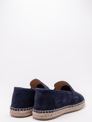 4. Espadrilles homme style mocassin en daim Duke Marechiaro 1962 Bleu