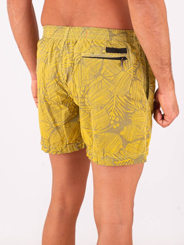 3. Costume Uomo Zeybra in Tessuto Tecnico con Stampa Tropicale Giallo RRD 26351newhiperhibiscustramontanashort