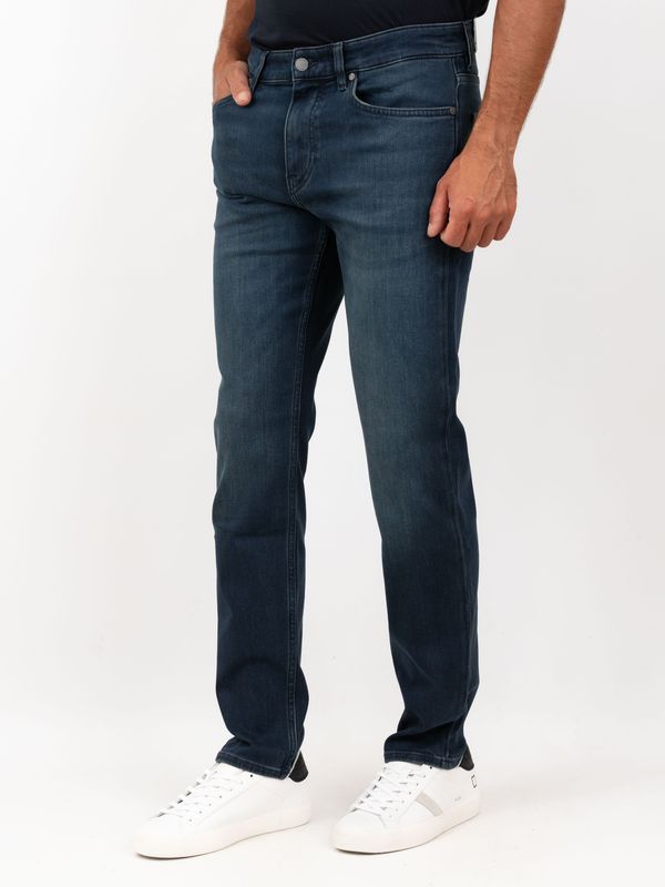 2. BOSS Men's Stretchletic Cotton Jeans in Stretch Denim Blue BOSS 50566914