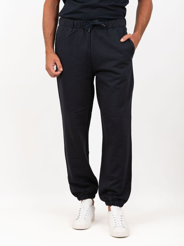BOSS Men's Jogger Pants with Drawstring and Elasticated Hem Blue BOSS