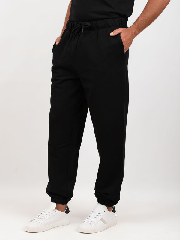 2. BOSS Men's Jogger Pants with Drawstring and Elasticated Hem Black BOSS 50546388