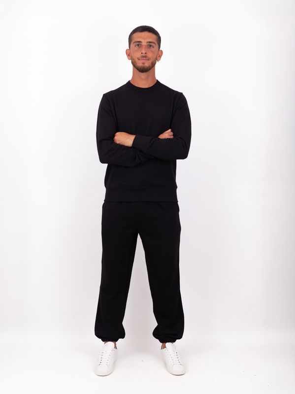 6. BOSS Men's Jogger Pants with Drawstring and Elasticated Hem Black BOSS 50546388
