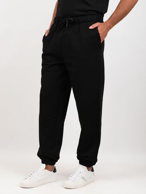 2. BOSS Men's Jogger Pants with Drawstring and Elasticated Hem Black
