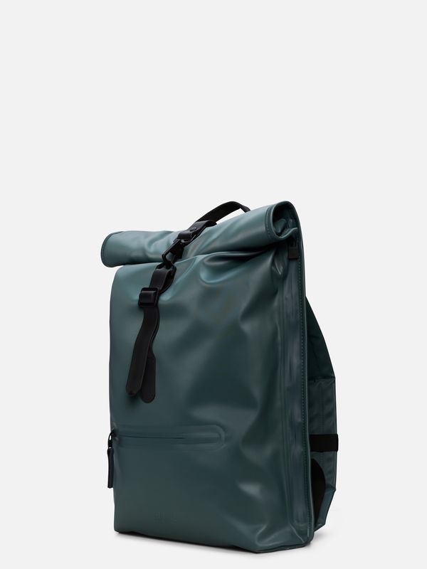 2. Rains Rolltop Rucksack with roll-top opening and carabiner closure Mystique RAINS 13320