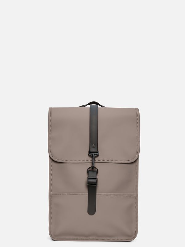 1. Rains Puffed Backpack Mini with spacious main compartment Cinder RAINS 13020