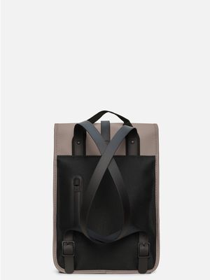 3. Sac à dos Rains Puffed Mini avec compartiment principal spacieux Cendre