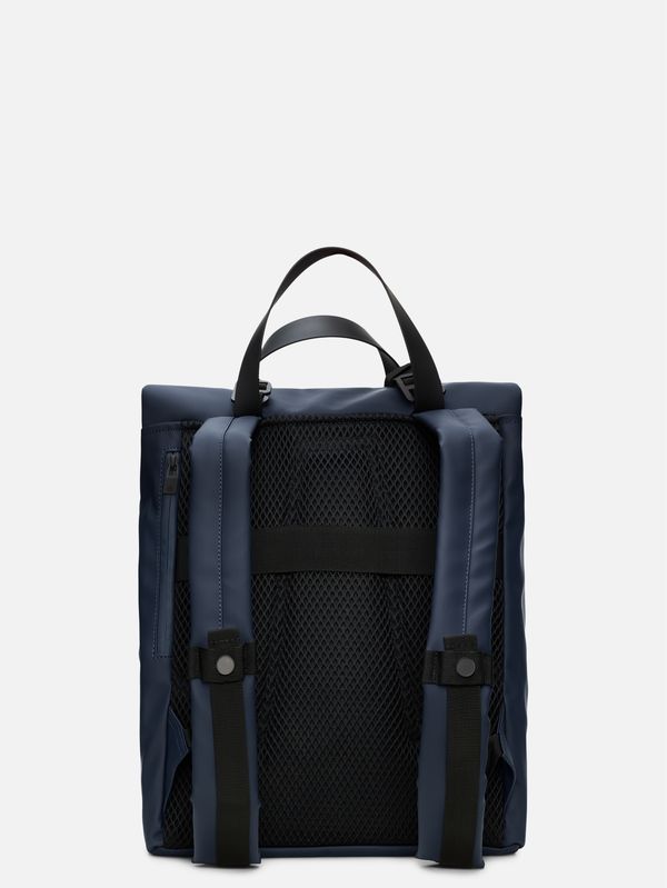 3. Rains 2 Way Tote Backpack with Large Main Compartment Blue RAINS 12940
