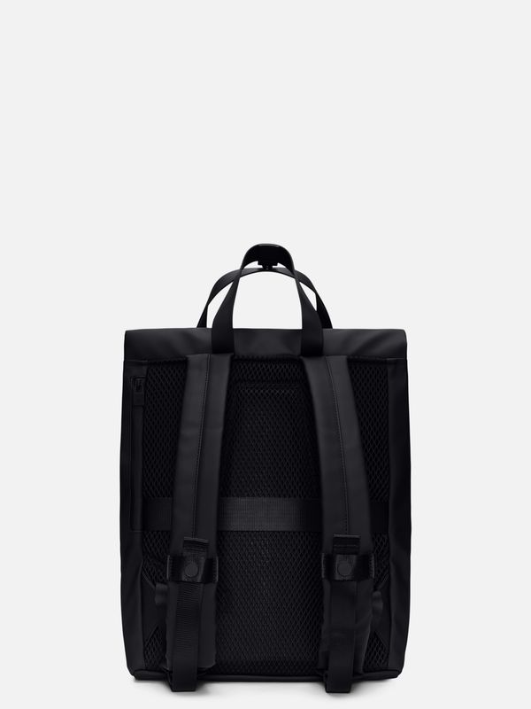 3. Rains 2 Way Tote Backpack with Large Main Compartment Black RAINS 12940