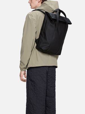 4. Rains 2 Way Tote Backpack with Large Main Compartment Black