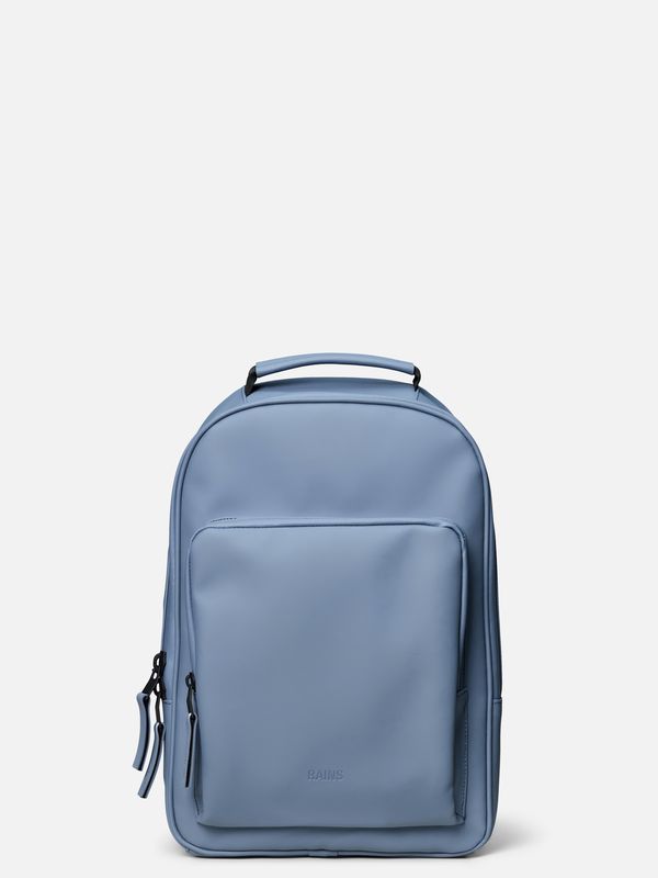 1. Sac à dos Rains Book Daybag avec grand compartiment et poche intérieure rembourrée Crépuscule bleu RAINS 13260