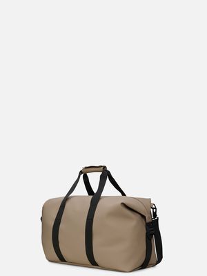 2. Rains Hilo Weekend Bag with Large Compartment and Padded Handles Beige