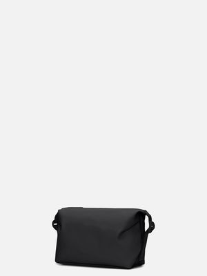 2. Rains Hilo Wash Bag Beauty Case with Adjustable Side Buckles Black