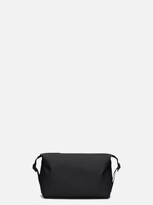 1. Rains Hilo Wash Bag Beauty Case with Adjustable Side Buckles Black