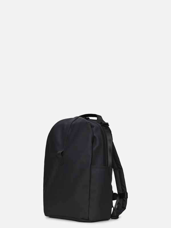 2. Sac à dos Rains à clip frontal avec large ouverture et fermeture éclair arrondie Noir RAINS 14890