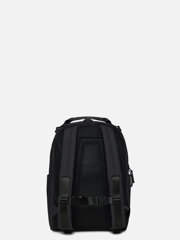 3. Sac à dos Rains à clip frontal avec large ouverture et fermeture éclair arrondie Noir RAINS 14890