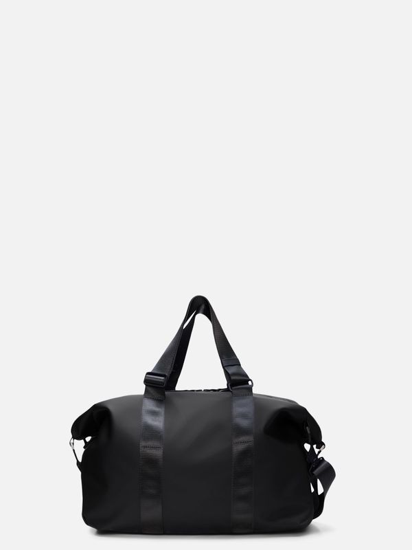 1. Borsa da Viaggio Rains Valera Weekend Bag Small con ampia chiusura con cerniera rivestita Nero RAINS 12880