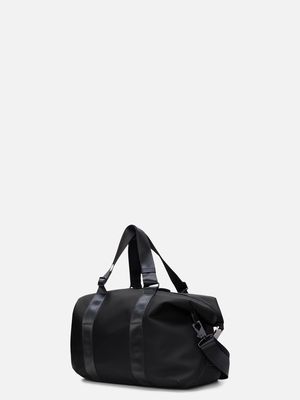 2. Borsa da Viaggio Rains Valera Weekend Bag Small con ampia chiusura con cerniera rivestita Nero