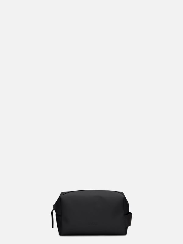 1. Beauty Case Rains Wash Bag Small compatto e impermeabile Nero RAINS 15580