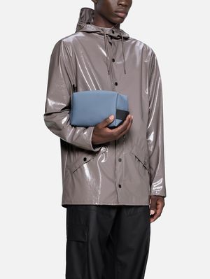 3. Beauty Case Rains Wash Bag Small compatto e impermeabile Blue Dusk