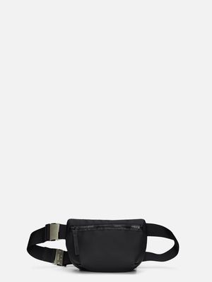 1. Rains Valera Bum Bag Micro with Built-In Adjustable Strap Black